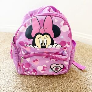 Disney Pink Minnie Mouse Kids Backpack